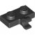 LEGO Plate 1x2 W. 1 Horizontal Snap Svart B3738-6313116