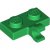 LEGO Plate 1x2 W. 1 Horizontal Snap Grön B0035-6313123