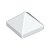 LEGO Pyramid Ridge Tile 1x1x2/3 Vit B2493-6314487