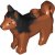 LEGO Hund Husky Mörkorange R1239-6315058