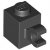 LEGO Brick 1x1 W. Vertical Holder Svart B2515-6320309