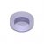 LEGO Flat Tile Round 1x1 Transparent Lila R0-6325432