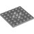 LEGO Plate 6x6 W. 4.85 Hole No.1 Ljusgrå 6326482-B3645