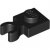 LEGO Plate 1x1 W. Holder Svart B0037-6330189