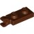 LEGO Plate 1x2 W. Vertical Holder Rödbrun B1518-6338135