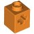 LEGO Technic Brick 1x1 With Cross Hole Orange T1203-6339309