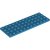 LEGO Plate 4x12 Mörk Azur B0188-6343650