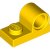 LEGO Technic Plate 1x2 W. Hor. Hole Ø 4.8 Gul T1150-6344181