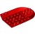 LEGO Bottom 6x8 W. Double Bow Inverted Röd B0127-6346110