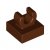 LEGO Plate 1x1 W. Up Right Holder Rödbrun B0043-6348057