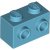 LEGO Brick 1x2 W. 2 Knobs Medium Azur B2053-6348142