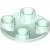 LEGO Slide Shoe 2x2 Transparent Ljusblå Opalescence B2479-6350385