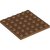 LEGO Plate 6x6 Medium Nougat B2857-6351288