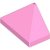 LEGO End Ridged Tile 1x2/45° Rosa B0864-6353194