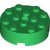 LEGO Brick 4x4 Round W. Ø4.9 W. Kl. Grön B0931-6353424