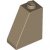 LEGO Roof Tile 2x1x2 Mörkbeige B9084-6354068