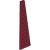 LEGO Right Plate 3x12 W. Angle Mörkröd B1044-6358293