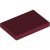 LEGO Flat Tile 2x3 Mörkröd B2963-6359681