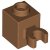 LEGO Brick 1x1 W. Holder Horizontal Medium Nougat B3174-6360035