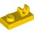 LEGO Plate 1x2 W. Vertical Grip Gul 6360077-B1786