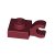 LEGO Plate 1x1 W. Holder Vertical Mörkröd B1194-6360110