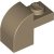 LEGO Brick 1x1x1 1/3 W. Arch Mörkbeige B1408-6360295