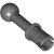 LEGO Technic 4.85 Bush 3M Friction W. 5.9 Ball Mörkgrå 6365695-T0813