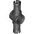 LEGO Technic Double Bush 3M Ø4.9 Svart T1172-6366229