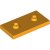 LEGO Plate 2x4 W. 2 Knobs Ljusorange B0457-6369683