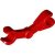 LEGO Space Skeleton Arm Röd 6370686-R1520