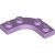 LEGO Plate 3x3 1/4 Circle W. Cut Out Lavender B4087-6381957