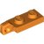 LEGO Plate 1x2 W.Stub Vertical End Orange B0929-6390385
