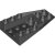 LEGO Roof Tile 4x6/18° Inv. Svart R1601-6399751