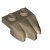 LEGO Plate 2x3 Rock No.1 Mörkbeige 6401026-R1620