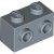 LEGO Brick 1x2 Modified 2 Studs Sandblå B0-6405002
