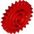 LEGO Technic Gear Wheel Z24 W. 4.85 Hole Röd 6408179-T0789