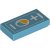 LEGO Flat Tile 1x2 Batteri No.364 Medium Azur R1604-6421752