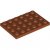 LEGO Plate 4x6 Mörkrange B2393-6426644