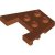 LEGO Plate 3x4 W. Angles Mörkorange B4183-6429033