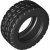 LEGO Technic Däck 69x28mm Svart + Fälg Gul T9056-6429788