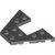 LEGO Plate 6x4 W. Angle Mörkgrå 6431805-B2141