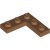 LEGO Corner Plate 1x3x3 Medium Nougat B1826-6431822