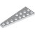 LEGO Right Plate 3x8 14 Deg. Vit 6435247-B3655