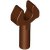 LEGO Stick Ø 3.2 W. Holder Rödbrun R1204-6439053