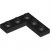 LEGO Corner Plate 1x3x3 Svart B1595-6439175