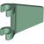 LEGO Banner 26 Deg. W. 2 Holders Sandgrön R0932-6440012