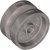 Technic Däck 24x12 Svart + Fälg Silver T1151-6102596(4)
