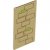 LEGO Frame 2X16X6, W/ Knobs Beige B0-6228113