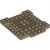 LEGO Plate 8x8x6,4 W. 3 Cut Out 1 Wing Mörkbeige 6447009-B9070
