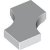 LEGO Tile 2x2 W. Cut Out Vit B0470-6449595